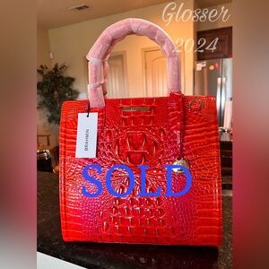 NWT Brahmin Caroline in the pattern Flame